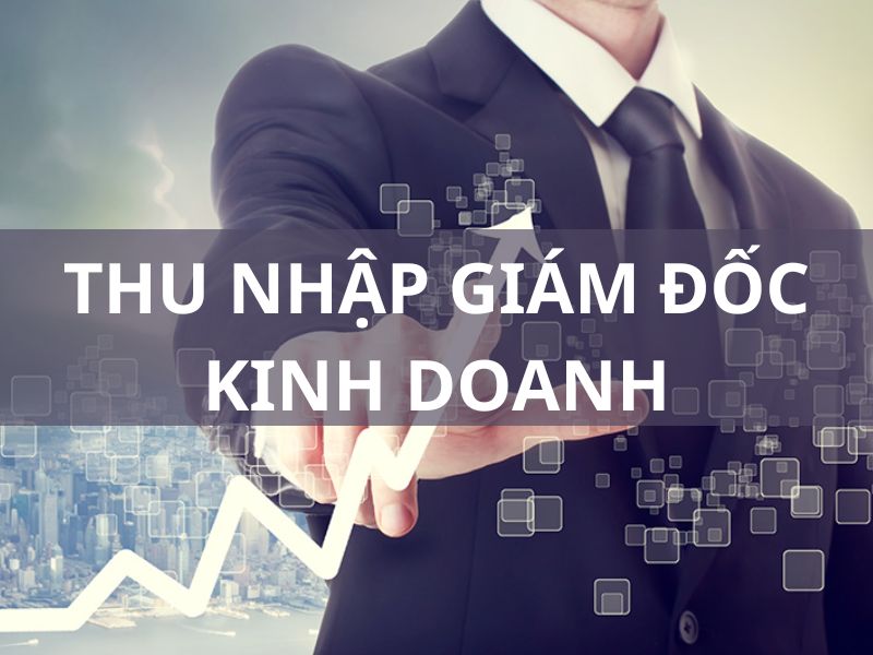 Thu nhập của Giám đốc kinh doanh 2024 khá tốt