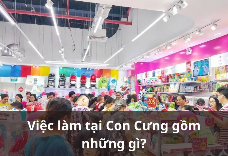 Yêu cầu việc làm tại Con Cưng